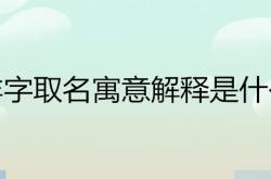 洋字取名寓意解释是什么呢,洋字取名寓意解释是什么