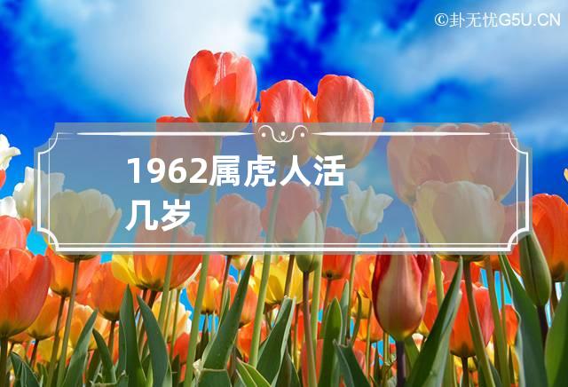 1962属虎人活几岁