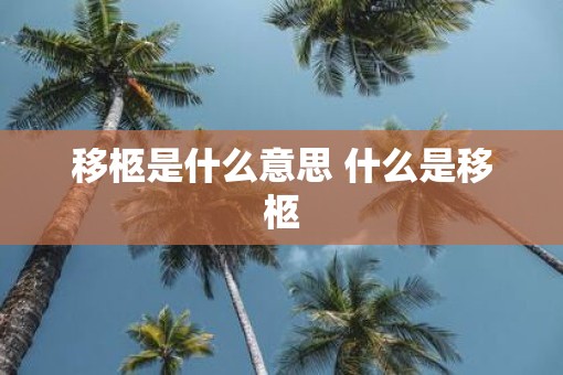 移柩是什么意思 什么是移柩