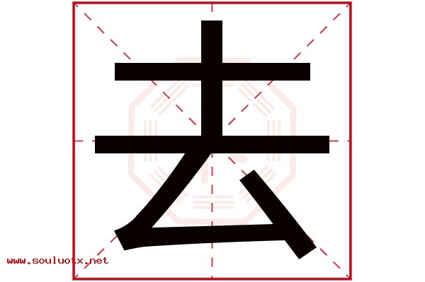 去字五行属什么,去字意思,去字起名寓意